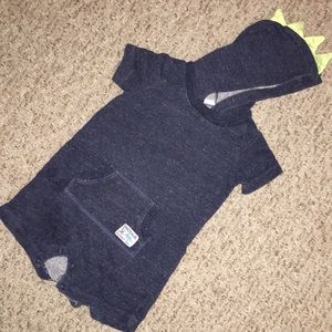 Carters one piece with hood